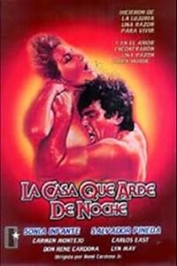 La casa que arde de noche poster