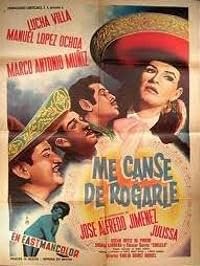 Me cansé de rogarle poster