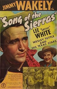 Song of the Sierras poster