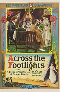 Across the Footlights poster
