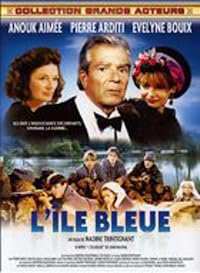 L'île bleue poster