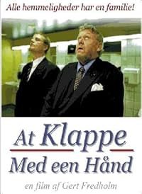 At klappe med een hånd poster