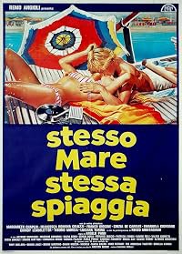 Stesso mare stessa spiaggia poster