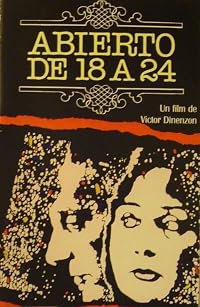 Abierto de 18 a 24 poster
