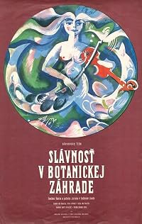 Slávnost v botanickej záhrade poster