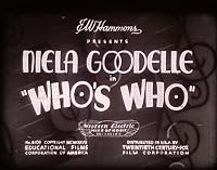 Who's Who poster