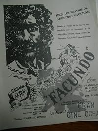 Facundo, el tigre de los llanos poster