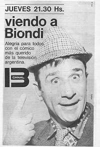 Viendo a Biondi poster