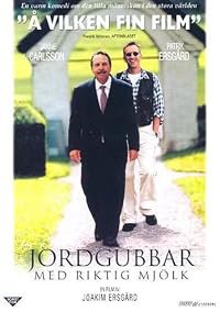 Jordgubbar med riktig mjölk poster