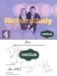 Richard &amp; Judy poster