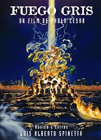 Fuego gris poster