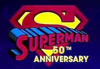 Superman 50th Anniversary poster