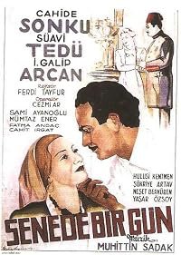 Senede bir gün poster