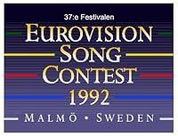 Eurovision Song Contest Malmö 1992 poster
