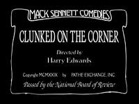 Clunked on the Corner poster