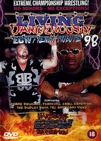 ECW Living Dangerously '98 poster