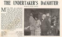 The Undertaker's Daughter poster