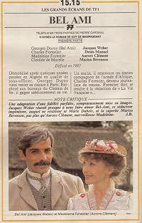 Bel ami poster