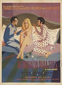 Almohada para tres poster