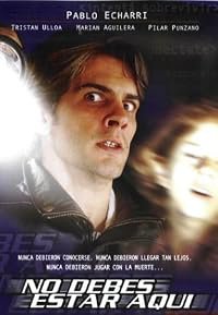 No debes estar aquí poster