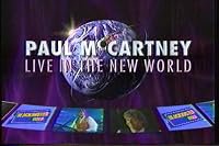Paul McCartney Live in the New World poster