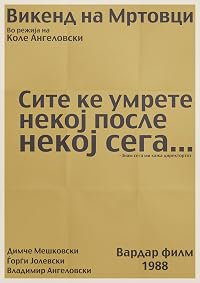 Vikend na mrtovci poster