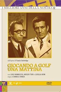 Giocando a golf una mattina poster