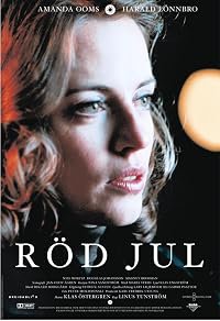 Röd jul poster