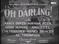 Oh Darling! poster