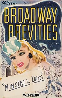 Minstrel Days poster