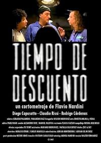 Tiempo de descuento poster