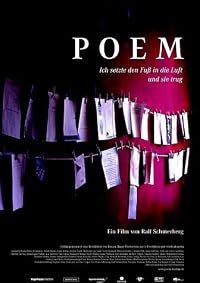 Poem - Ich setzte den Fuß in die Luft und sie trug poster