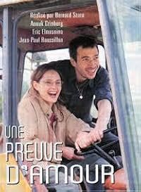 Une preuve d'amour poster