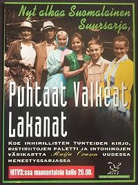Puhtaat valkeat lakanat poster