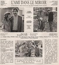 L'ami dans le miroir poster