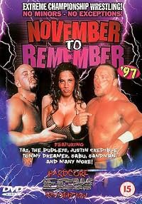 ECW November 2 Remember 97 poster