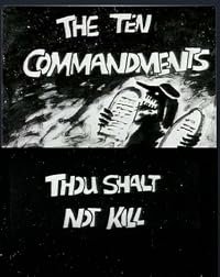 The Ten Commandments Number 5: Thou Shalt Not Kill poster