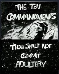 The Ten Commandments Number 6: Thou Shalt Not Commit Adultery poster