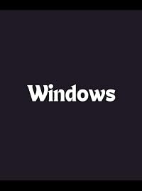 Windows poster