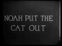 Noah Put the Cat Out poster