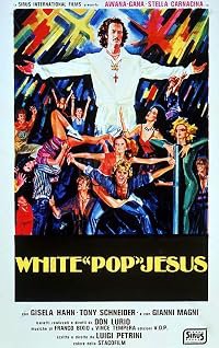 White Pop Jesus poster