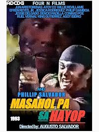 Masahol pa sa hayop poster