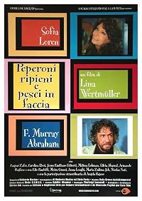 Peperoni ripieni e pesci in faccia poster