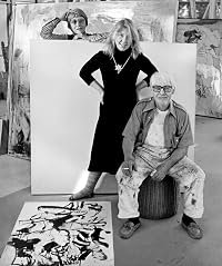 De kooning on de kooning poster