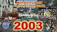 Walt Disney World Christmas Day Parade poster