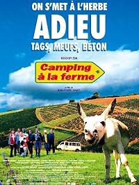 Camping à la ferme poster