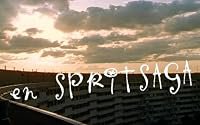 En spritsaga poster