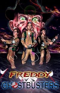 Freddy vs Ghostbusters poster