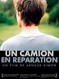 Un camion en réparation poster