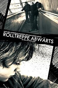 Rolltreppe abwärts poster